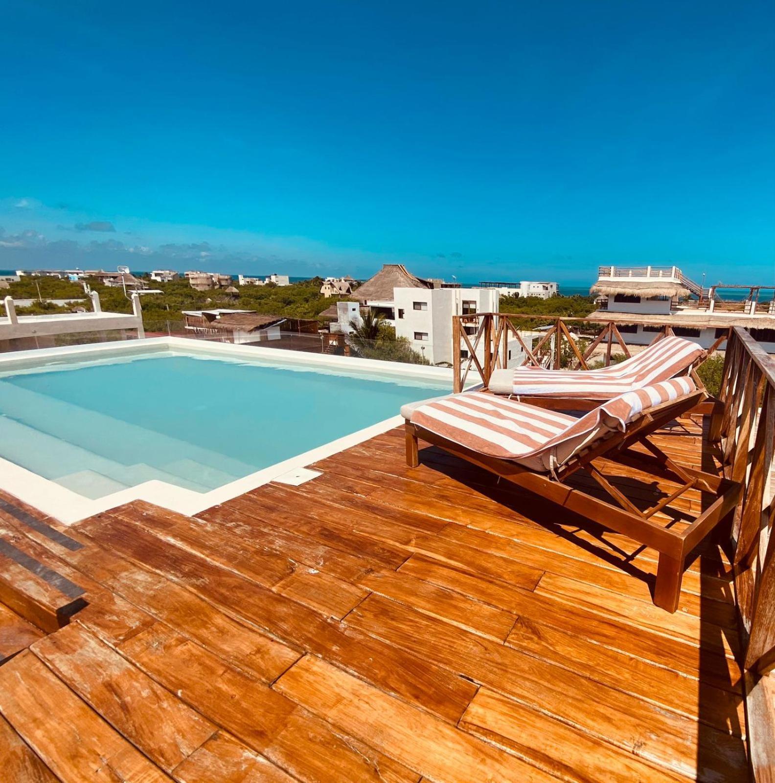 Sunsteps Casa Holbox Apartment Exterior photo